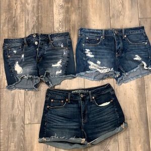 AE American Eagle Tomgirl midi shorts